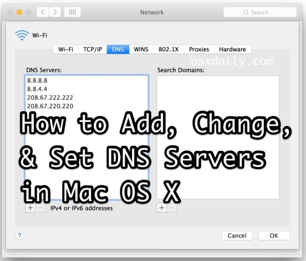 best dns servers for mac